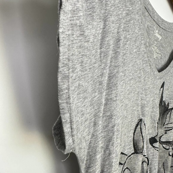 Disney Bambi Thumper Shirt Gray Medium - Picture 5 of 8